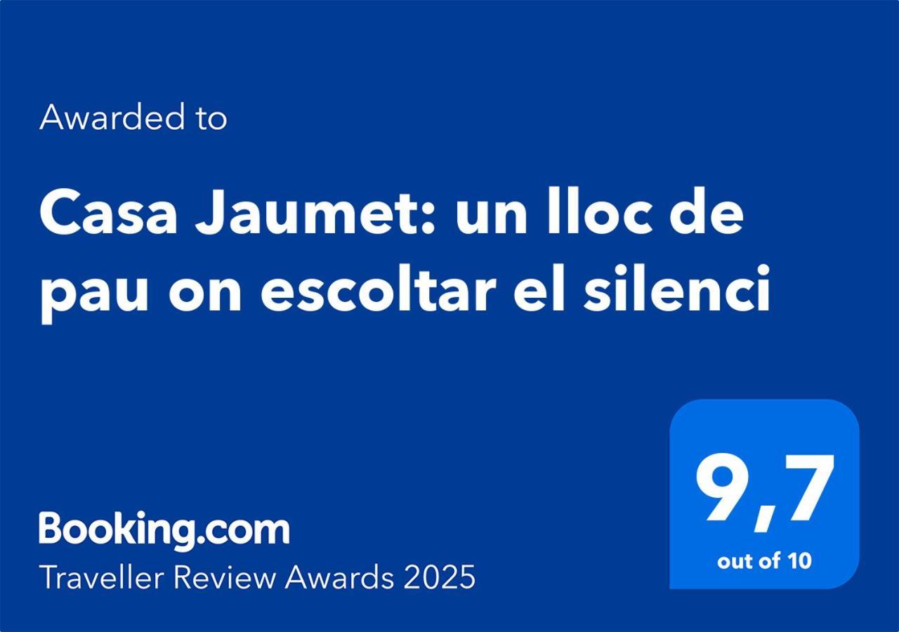 דירות Aramunt Casa Jaumet: Un Lloc De Pau On Escoltar El Silenci מראה חיצוני תמונה